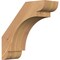 Ekena Millwork 3 1/2"W x 10"D x 10"H Olympic Smooth Knee Brace, Western Red Cedar BRC04X10X10OLY00SWR - alternate 1